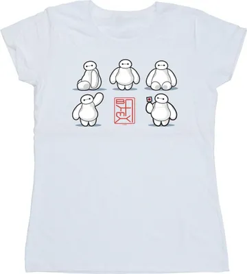 Produktbild von Disney - "Big Hero 6" T-Shirt für Damen BI13209 (M) (Weiß)
