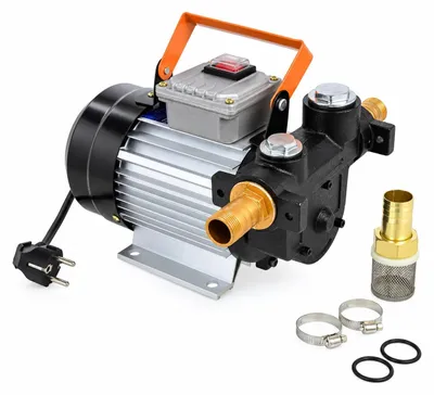 Immagine prodotto di Pompa elettrica per travaso  e aspirazione carburante, di trasferimento olio combustibile,  30l/min, 230v 550w Geko