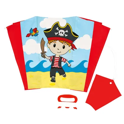 Immagine prodotto di Aquilone per bambini Wolkensturmer Sled Pirate 1104 Rosso 65 x 44 cm
