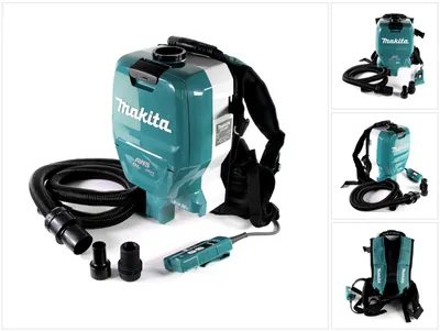 Obrázek produktu pro Makita DVC265ZXU - Vysavač - batoh - sáček