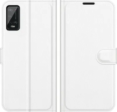 Produktbild von Mobigear Classic  Wiko Power U20 Hülle Klapphülle Geldbörse - Weiß