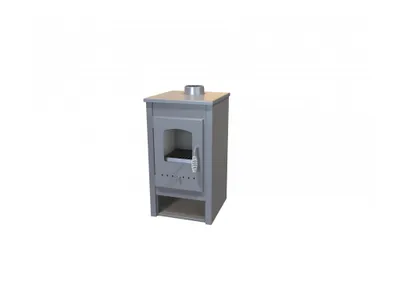 Obrázek produktu pro BELLA THALIA, krbová kamna NERA ECO, teplovzdušná 5,4 kW, antracitová
