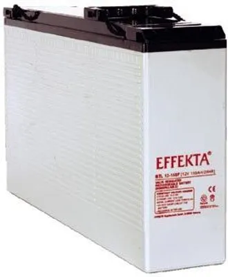 Produktbild von Effekta BTL 12-105F 12V 105Ah Frontterminal Blei Akku / Blei-Vlies-Akku AGM VRLA