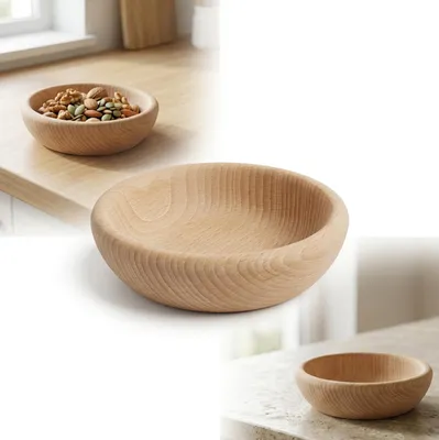 Zdjęcie produktu dla MISECZKA BUKOWA surowa 12 cm DREWNIANA MISA naturalna do kuchni domu