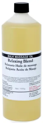 Produktbild von Entspannendes Massageöl für eine sanfte und wohltuende Körpermassage, 1 kg
