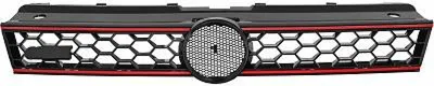 Produktbild von DIEDERICHS 2207840 Kühlergrill Frontgrill für VW Polo Schrägheck (6R1, 6C1) Schwarz