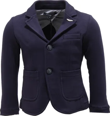 Zdjęcie produktu dla 0827T giacca bimbo ASTON MARTIN jersey stretch blu kurtka dziecięca