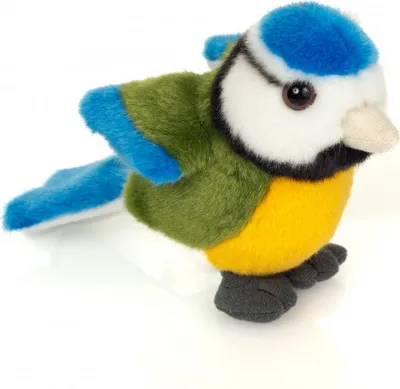 Produktbild von Teddy Hermann Blaumeise 12 cm Plüschvogel