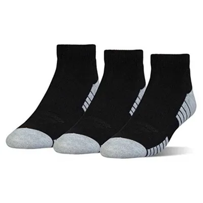 Obrázok produktu pre Ponožky UNDER ARMOUR HeatGear LO CUT Black / Grey Čierna 47-50