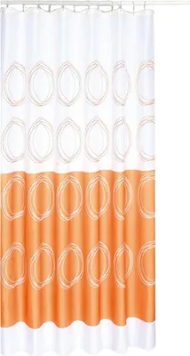Image de Rideau de douche 180x180cm, polyester, lilas clair