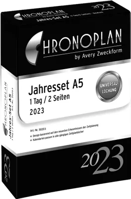 Produktbild von CHRONOPLAN Jahresset 2023 DIN A5