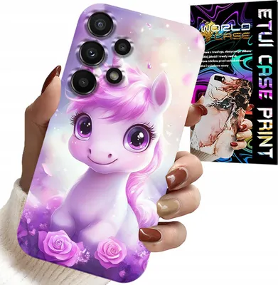 Produktbild von Etui Für Samsung Galaxy A32 4G - Süsses Einhorn, Designs Für Kinder Etui