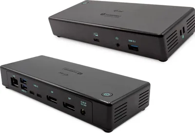 Immagine prodotto di i-tec TB3CDUALDPDOCKPD replicatore di porte e docking station per laptop Cablato Thunderbolt 3 Nero