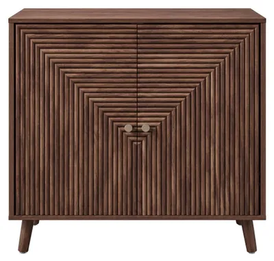 Imagen del producto de CALICOSY - Buffet de 2 puertas con frente de madera laminada EDEN
