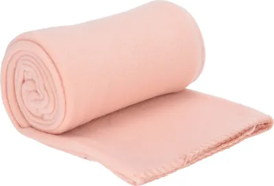 Produktbild von H&S Fleecedecke / kariert - rosa - 125 x 150 cm
