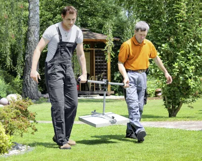 Produktbild von Langfit Tragarm für Plattenheber bis 60 kg für 2 Personen