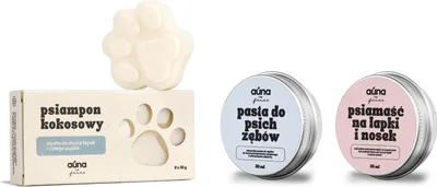 Produktbild von Hunde-Einkaufsset BASIC 3 Produkte | Shampoo + Zahnpasta + Salbe