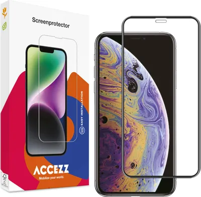 Image de Protecteur d'écran en verre trempé Accezz Full Cover pour Apple iPhone 11 Pro Max / Xs Max
