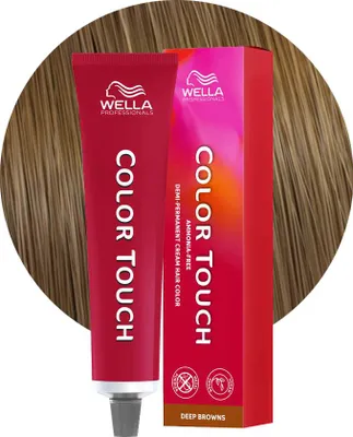 Obrázok produktu pre Polopermanentná farba na vlasy Wella Color Touch Deep Browns 60 ml