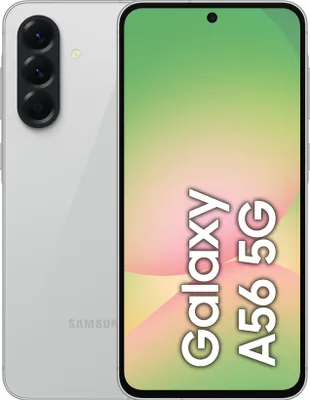 Produktbild von Samsung Galaxy A56 17 cm (6,7 Zoll) Dual-SIM Android 15 5G USB Typ-C 8 GB 128 GB 5000 mAh Hellgrau