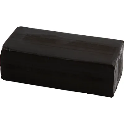 Produktbild von Knetmasse, Größe 13x6x4 cm, Schwarz, 500g/ 1 Pck [HOB-78680]