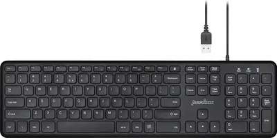Immagine prodotto di Tastiera a forbice USB Perixx PERIBOARD-210 Nero