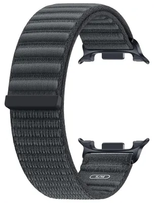 Produktbild von Samsung Fabric Band (S/M) for Galaxy Watch9 (Watch8), Band, Smartwatch, Schwarz, Samsung, Galaxy Watch9 (Watch8), Stoff