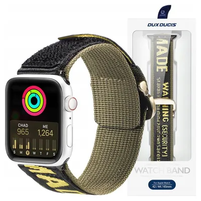 Obrázek produktu pro Dux Ducis řemínek pro Apple Watch Ultra Se/8/7/6/5/4/3/2 49/45/44/42Mm Black