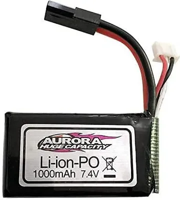 Obrázok produktu pre Nabíjacia LiPo batéria 7,4 V 1000 mAh pre RC autá 1/16 XLH 9130, 9136, 9137 | Vysoká kapacita | Bez pamäťového efektu | Jednoduché použitie