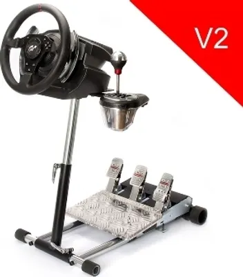 Produktbild von NONAME Radständer für DELUXE V2, Ständer am Lenkrad und Pedale für Thrustmaster T500RS