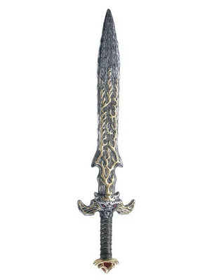 Produktbild von Mystisches Schwert grau-gold 86cm