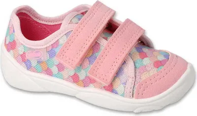 Produktbild von Mädchen Canvas-Sneaker Befado 907P161 rosa, Klettverschluss