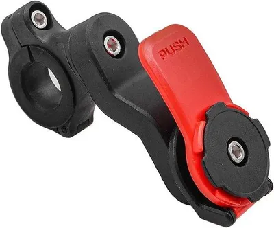 Productafbeelding van Motorbike telefoonhouder - 360° draaibare telefoon houder - Voor motorfiets en fiets - Geen blokkering van het scherm - Geschikt voor stu...