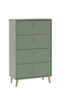 Productafbeelding van Schildmeyer Kommode Bjarne 160565, Pistacievormig, 60,1 x 33 x 101,3 cm