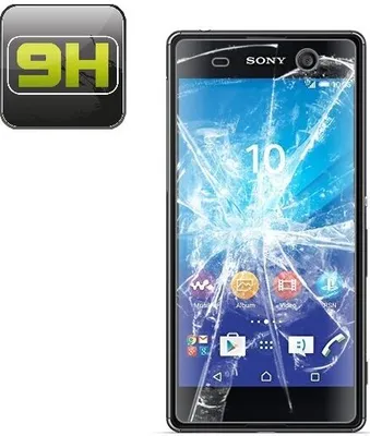 Produktbild von 2x 9H Hartglas für Sony Xperia M5 Panzerfolie Schutzglas Displayglas HD KLAR Panzerglas Schutzfolie