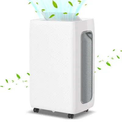 Productafbeelding van Ontvochtiger - Luchtontvochtiger - Vochtvreter - Vochtverwijderaar - Compact - 4,5 Liter Waterreservoir
