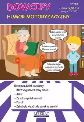 Zdjęcie produktu dla Dowcipy Humor motoryzacyjny - Przemysław Adamczewski