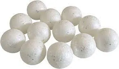 Produktbild von Weihnachtsbaumkugeln-Schneeball 12er-Set 8cm Christbaumkugeln Weihnachtsdeko