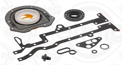 Produktbild von ELRING 437.370 Dichtungssatz Kurbelgehäuse für FIAT Ducato Kastenwagen (250, 290) Ducato Pritsche / Fahrgestell (250, 290) für CITROËN JUMPER Kasten