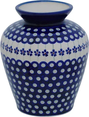 Imagen del producto de Florero original, altura de 19,7 cm, con decoración 166a