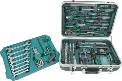 Produktbild von Brüder Mannesmann 108-teiliges Werkzeug-Set 29089