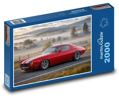 Obrázok produktu pre Puzzle 2000 Závodné auto na prérii - martinpuzzle