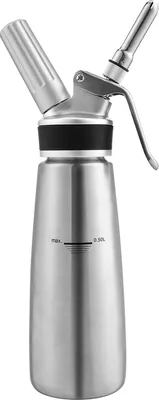 Image de VINGO Distributeur de crème Whipped en acier inoxydable Siphon à crème 3 becs Chauffe-crème 0.5L Kitchen