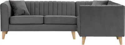 Zdjęcie produktu dla Narożnik prawostronny Mary-Velluto 17-like oak