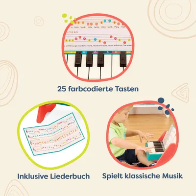 Obrázok produktu pre B.Toys Mini Maestro drewniane piano