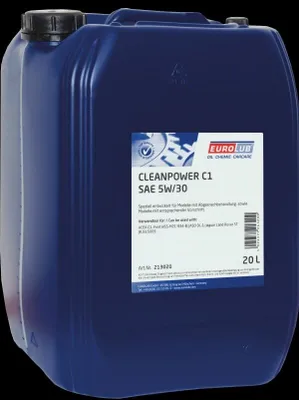 Produktbild von EUROLUB CLEANPOWER C1 für 5W-30 20 Liter Motoröl Motorenöl WSS-M2C934-B STJLR.03.5005 Öl