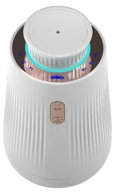 Image de Diffuseur de parfum pour voiture - Mini diffuseur d'aromathérapie - Rechargeable par USB - Silencieux -intelligente - Pour huiles essentielles - Portable - Rose