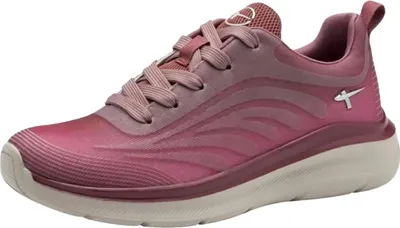 Produktbild von Tamaris Damen Wide FIT Sneaker Textil Feeling Light, Bordeaux, 38