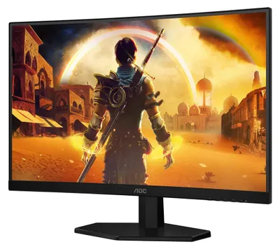 Produktbild von AOC C27G42ZEP, 68,6 cm (27"), 1920 x 1080 Pixel, Full HD, LCD, 1 ms, Schwarz, Rot