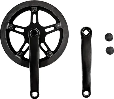 Produktbild von Zündapp Z801 Kurbel 44 Zähne 170 mm 1-fach Vierkant Kurbelgarnitur Fahrradkurbel Kettenradgarnitur MTB E-Bike Mountainbike